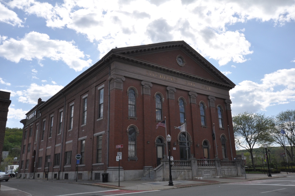 Fitchburg City Hall in Fitchburg, Massachusetts