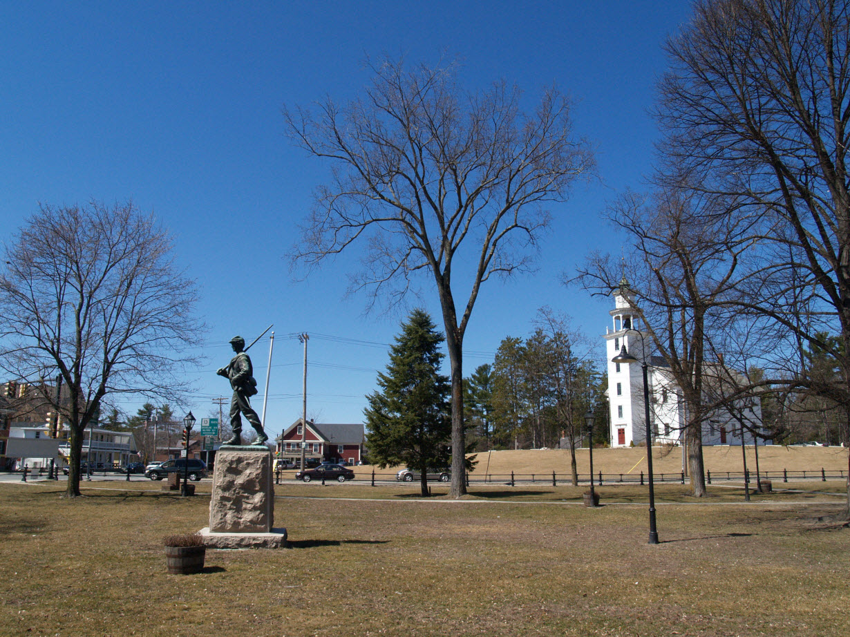 Town Common in Townsend, Massachusetts